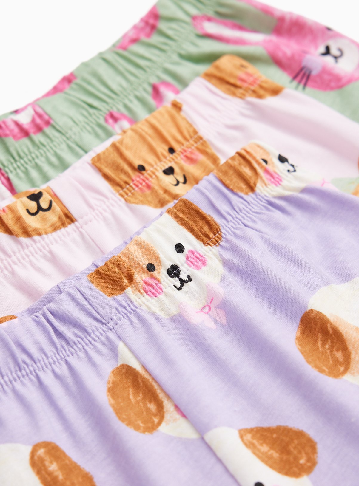 Multi-Coloured Animal Print Pyjama Sets 5-Pack 2-3 years - Image 2 thumbnail